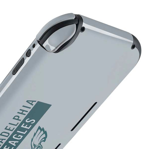 NFL Philadelphia Eagles Silver Performance Series Nintendo Switch Lite Skin